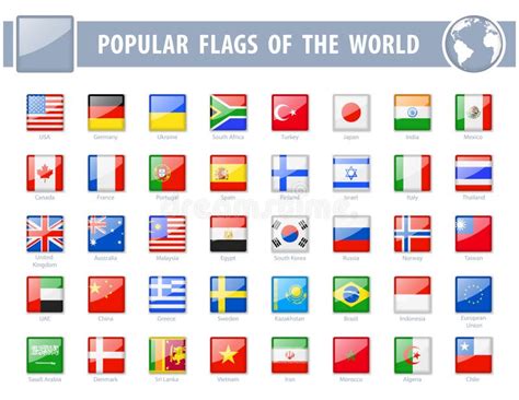 Most Popular Country Flags 的图像结果