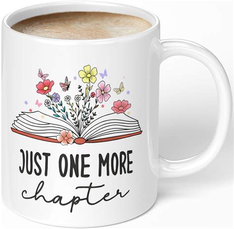 Amazon.com: NAHOTICQ Book Lover Gifts - Book Lover Coffee Mug - There ...
