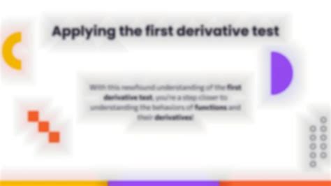 First Derivative Test with Graphs 的图像结果