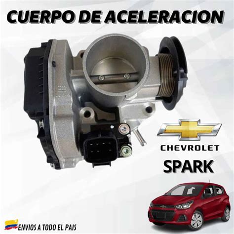 Cuerpo de Aceleracion Chevrolet Spark 7/24 Original