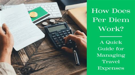 How Does Per Diem Work? A Quick Guide