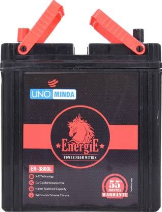 UNO MINDA ER-3800L 35 Ah Battery for Car Price in India - Buy UNO MINDA ...