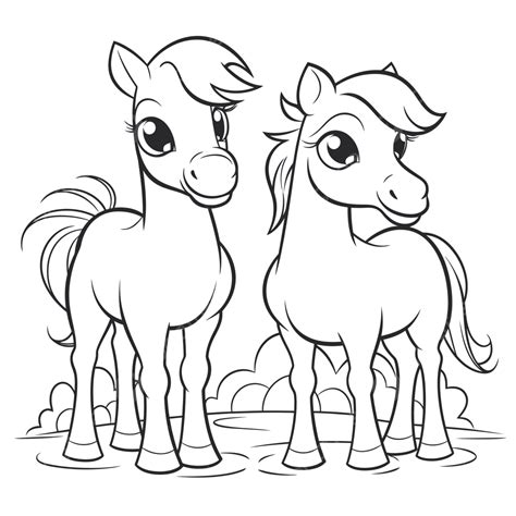 Horse Outline Drawings Template Clipart Drawing Horses Gif Colour ...