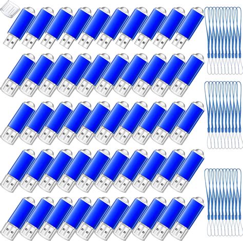 Amazon.com: 50 Pack 256MB USB 2.0 Flash Drives Bulk with Lanyards ...