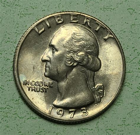 1973 Washington Quarter MS-64 (Near Gem) - For Sale, Buy Now Online ...