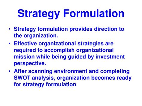 Image result for Strategy Formulation