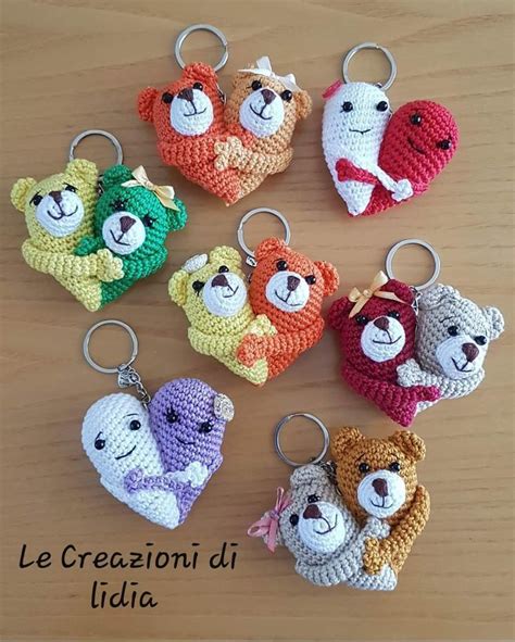 Image result for Crochet Keychain Tutorial Flower