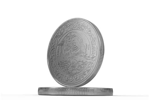 Set Custom Gold Coin Mockup — Teletype