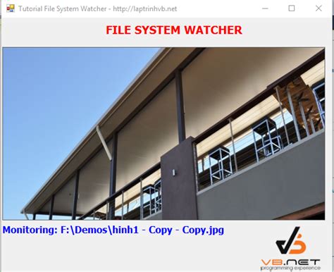 Use System Io FileSystemWatcher 的图像结果
