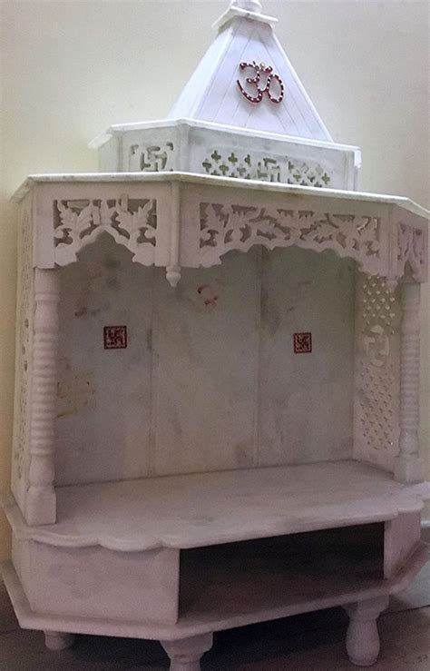 Buy N/A Marble Home Temple (3x2 ft,White) Online at Low Prices in India ...
