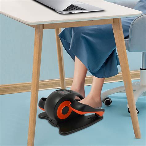 60W Electric Ellipse Leg Exerciser with Remote Control, LCD Screen ...