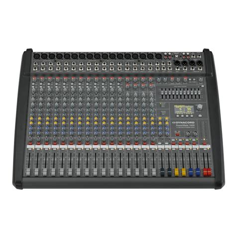 Dynacord PowerMate 1600-3 16 Channel Powered Mixer at Gear4music