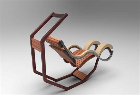 实木躺椅制作图纸,木制躺椅制作结构图,摇椅制作尺寸图纸_大山谷图库