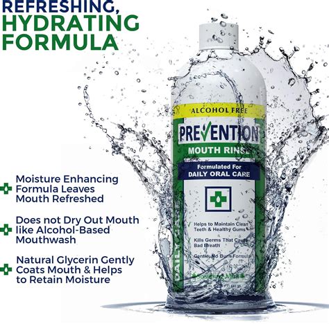 Buy Prevention Daily Care Mouthwash - Gentle Hydrogen Peroxide ...