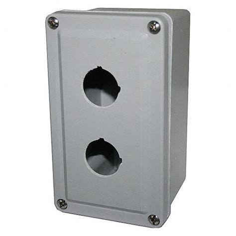 EATON, 30mm, 2 Holes, Push Button Enclosure - 31HL42|E34N52 - Grainger