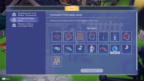 Disney Dreamlight Valley: How to Claim Founder's Packs
