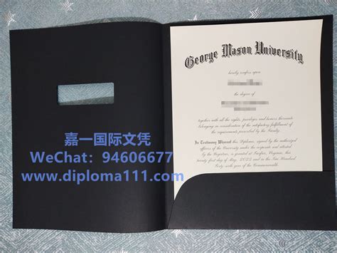 原版复刻美国GMU毕业证|购买乔治梅森大学文凭完整步骤
