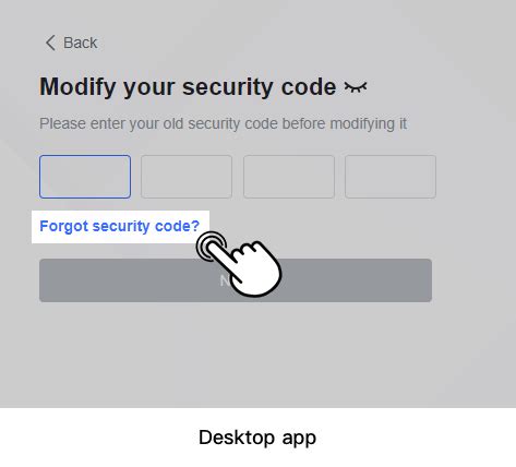 Image result for How to Set New Security Code