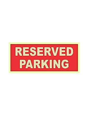 999Store office supplies sunboard Reserved Parking sticker signage Sign ...