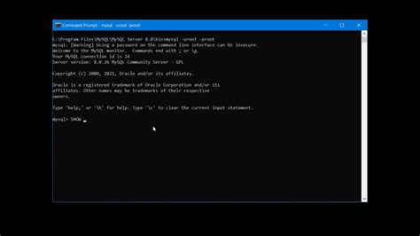Image result for MySQL Console