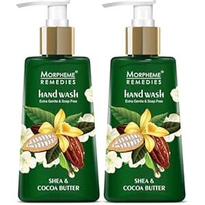 Morpheme Remedies Hand Wash Shea & Cocoa Butter, Anti Bacterial, 250 ml ...