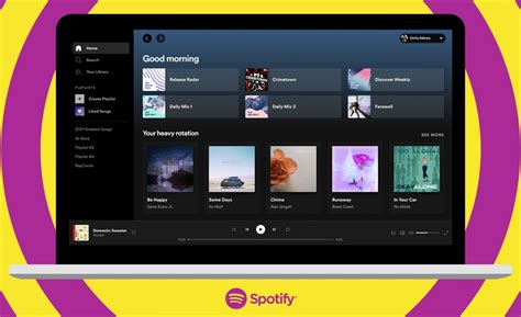 SPOTIFY WEB PLAYER OVERVIEW