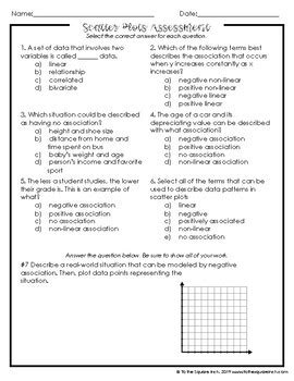 Image result for Scatter Plot Notes