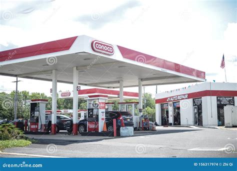 Phillips 66 Conoco Gas Service Station Editorial Stock Image - Image of ...