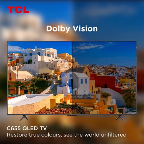 Buy TCL 127 cm (50 inch) QLED Smart Google TV, 50C655, Black Online at ...