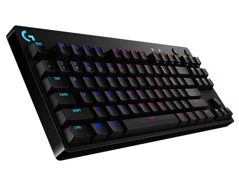 Logitech G Pro Gaming Keyboard GX Blue Clicky Switches – Tenkeyless ...