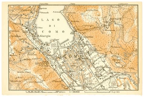 Image result for Como Italy Printable Map