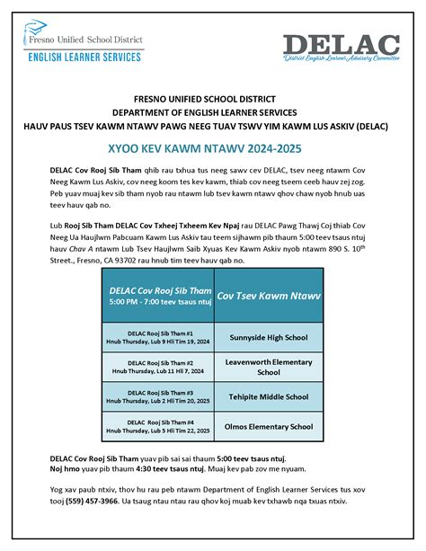 English Learner Services - Fresno Unified School District