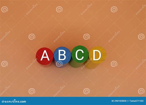 Image result for ABCD Block Letters