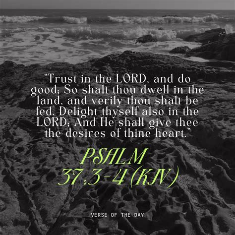 Trust in the Lord | Psalms, Psalm 37, Psalm 37 3