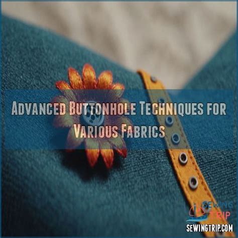 Image result for Buttonhole Sewing Tips