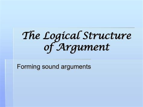 Image result for Logical Argument