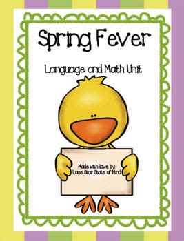 Spring Fever! Language and Math activities by Mrs Noble | TpT