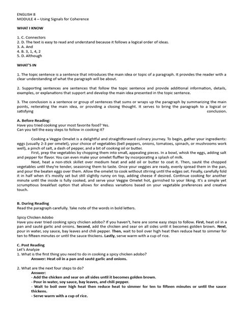 Image result for TEFL Module 4 Answer Keys