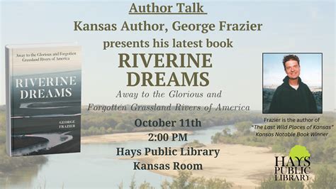 Hays Public Library to host Kansas author George Frazier Oct. 11