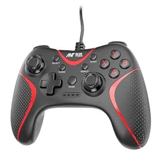Ant Plus Leo 200 Wired Gamepad with Integrated Force Feedback, ABXY ...