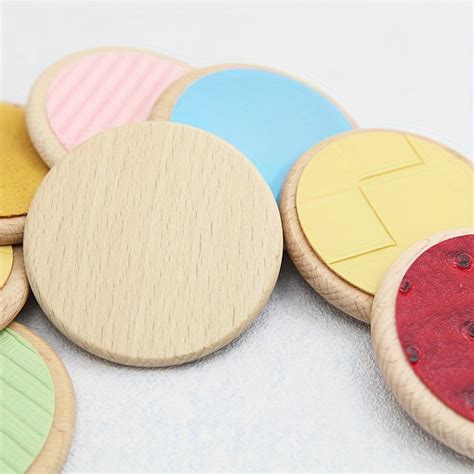 Wooden Sensory Matching Game for Toddlers – Color Recognition & Memory ...