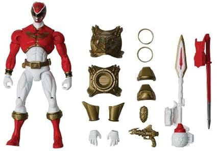 Buy Power Rangers Megaforce Armored Ultra Mode Red Ranger, (Multi Color ...