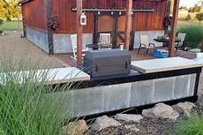 Outdoor Kitchen Counter by Creating An Inexpensive Outdoor Kitchen With Concrete Outdoor Kitchen Counter