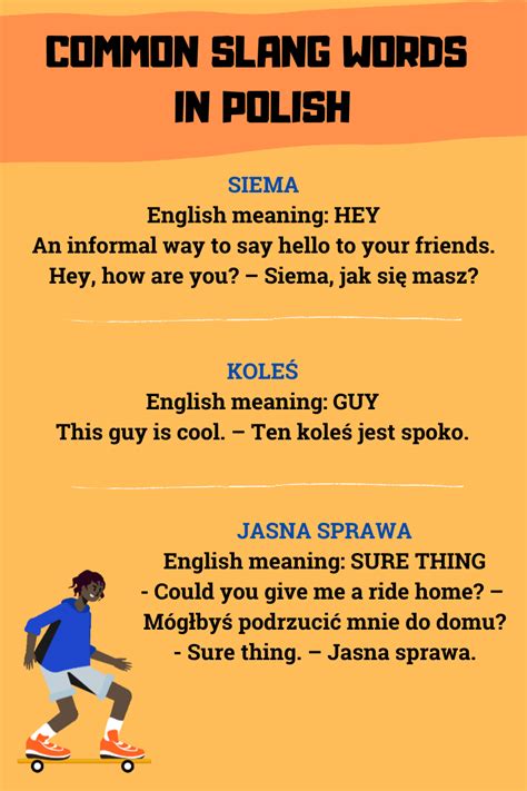 Polish slang words and phrases