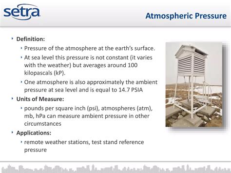Types of Pressure Measurements | PPTX