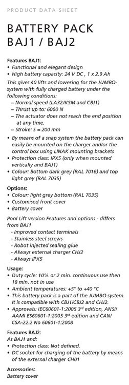 Image result for Linak BAJ1