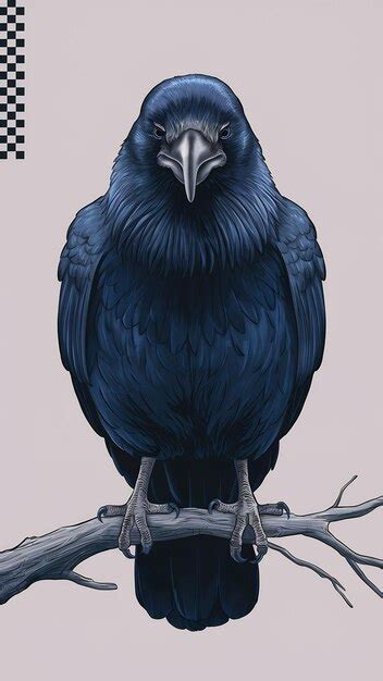 Image result for Crow Front View