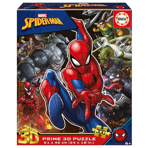 300 Spider-Man 3D Lenticular Puzzle - Educa Borras