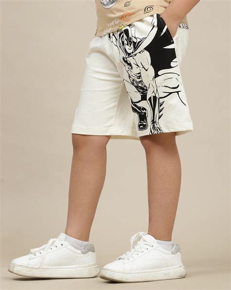 Batman Printed Regular Fit Shorts For Boys – Kidsville