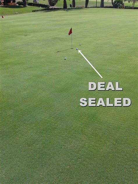 "Seal the deal" for better putting - Instruction For The Mental Game of ...
